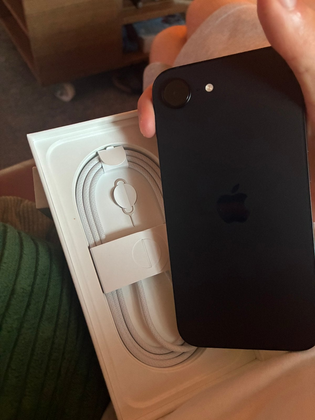 Iphone 16e, Telecommunicatie, Zwart, Refurbished, Ophalen of Verzenden, Met simlock