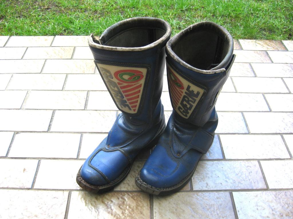 ✅ Bottes de motocross Gaerne Crossbones taille 44 vintage, Seconde main, Gaerne, Hommes, Bottes