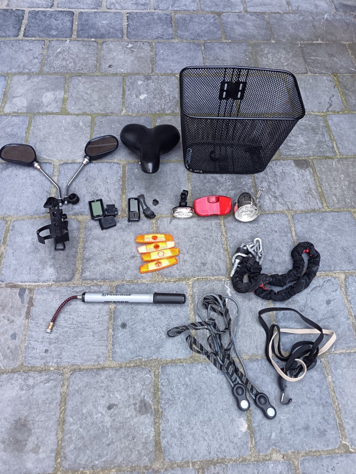 fietsaccessoires, Fietsen en Brommers, Ophalen