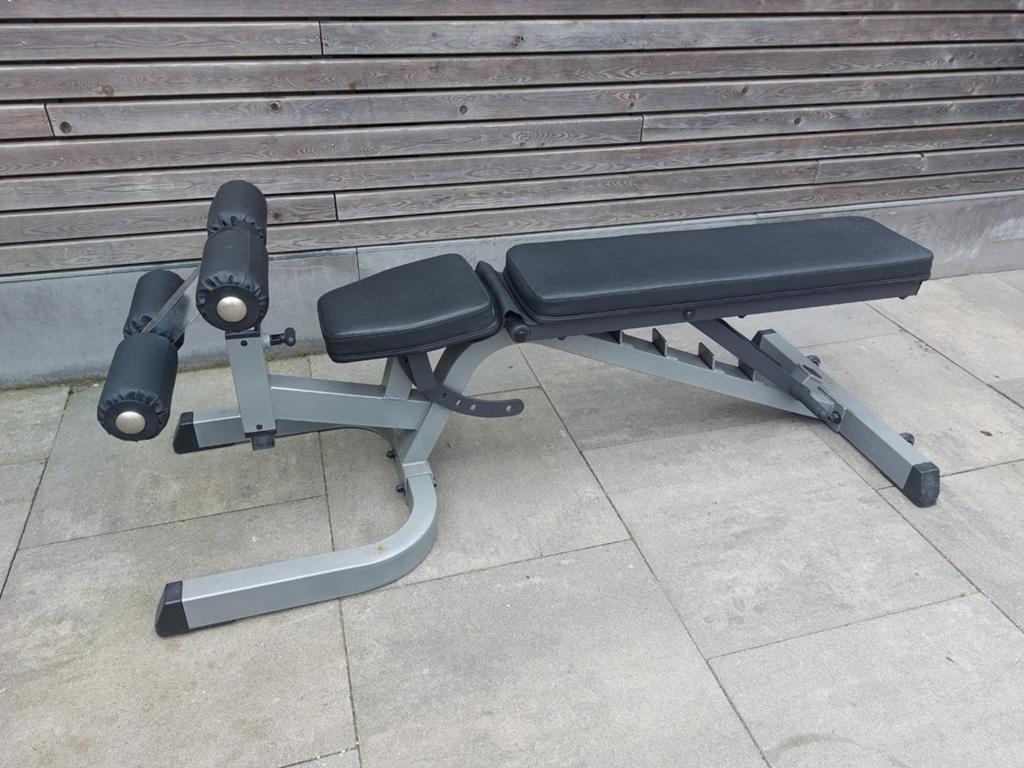 Verstelbare halterbank bodysolid Heavy duty, Sport en Fitness, Fitnessmaterialen, Ophalen, Zo goed als nieuw, Benen, Fitnessbank