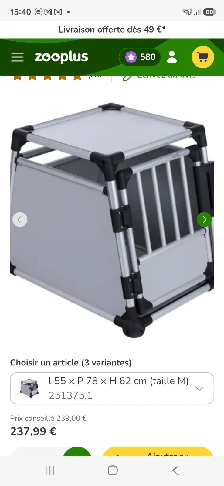 Cage trixie, Animaux & Accessoires