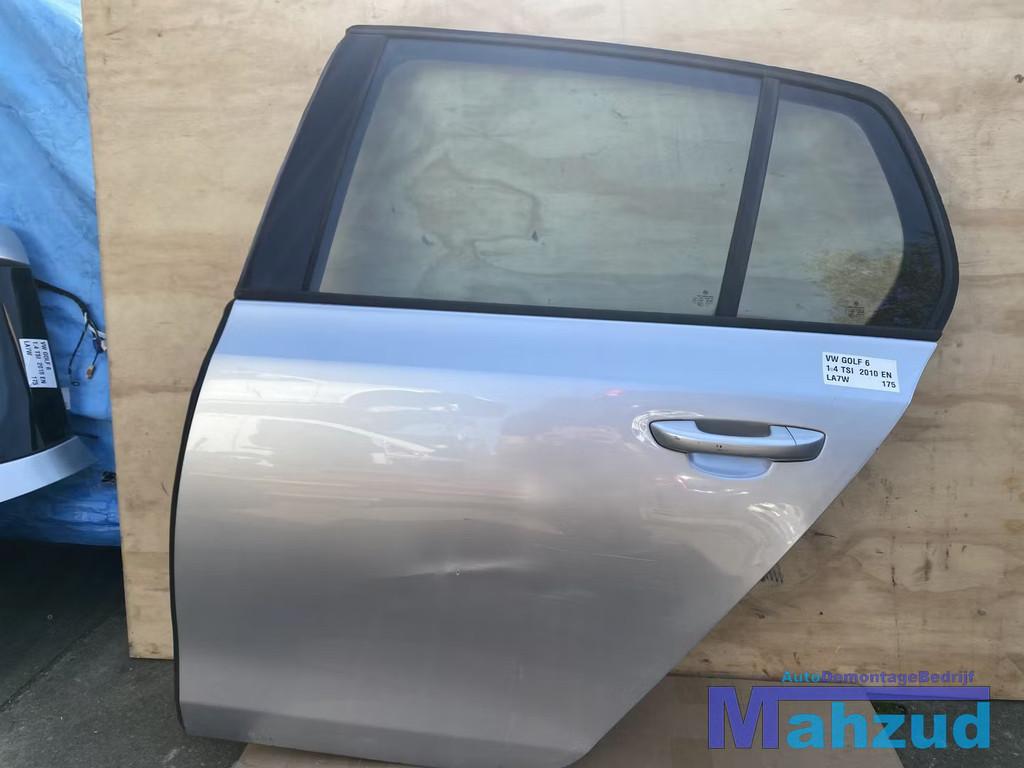 VW GOLF 6 LA7W Links achter deur portier 2009-2012, Auto-onderdelen, Gebruikt, Volkswagen AG, Vw@volkswagen.de, Achter