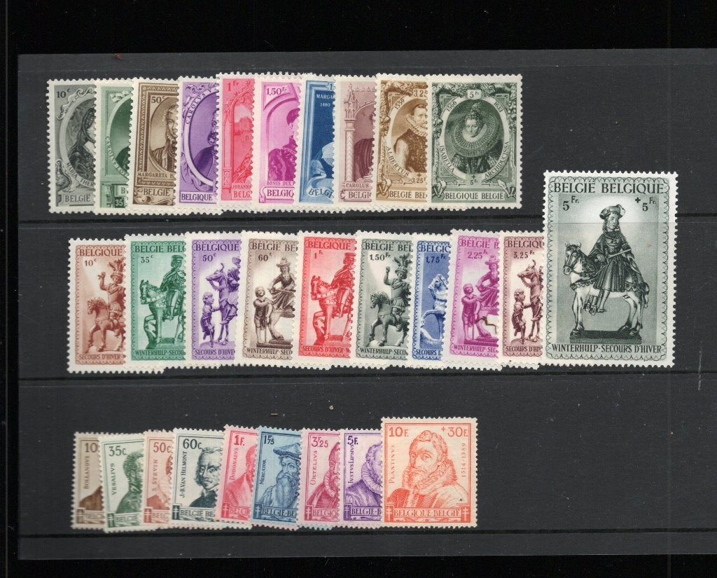 België mooie startverzameling MNH XX volledige reeksen, Verzenden, Postfris, Postfris