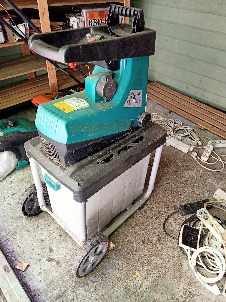 Elektrische hakselaar, Tuin en Terras, Hakselaars, Ophalen, Gebruikt, Ferrex, Met opvangbak