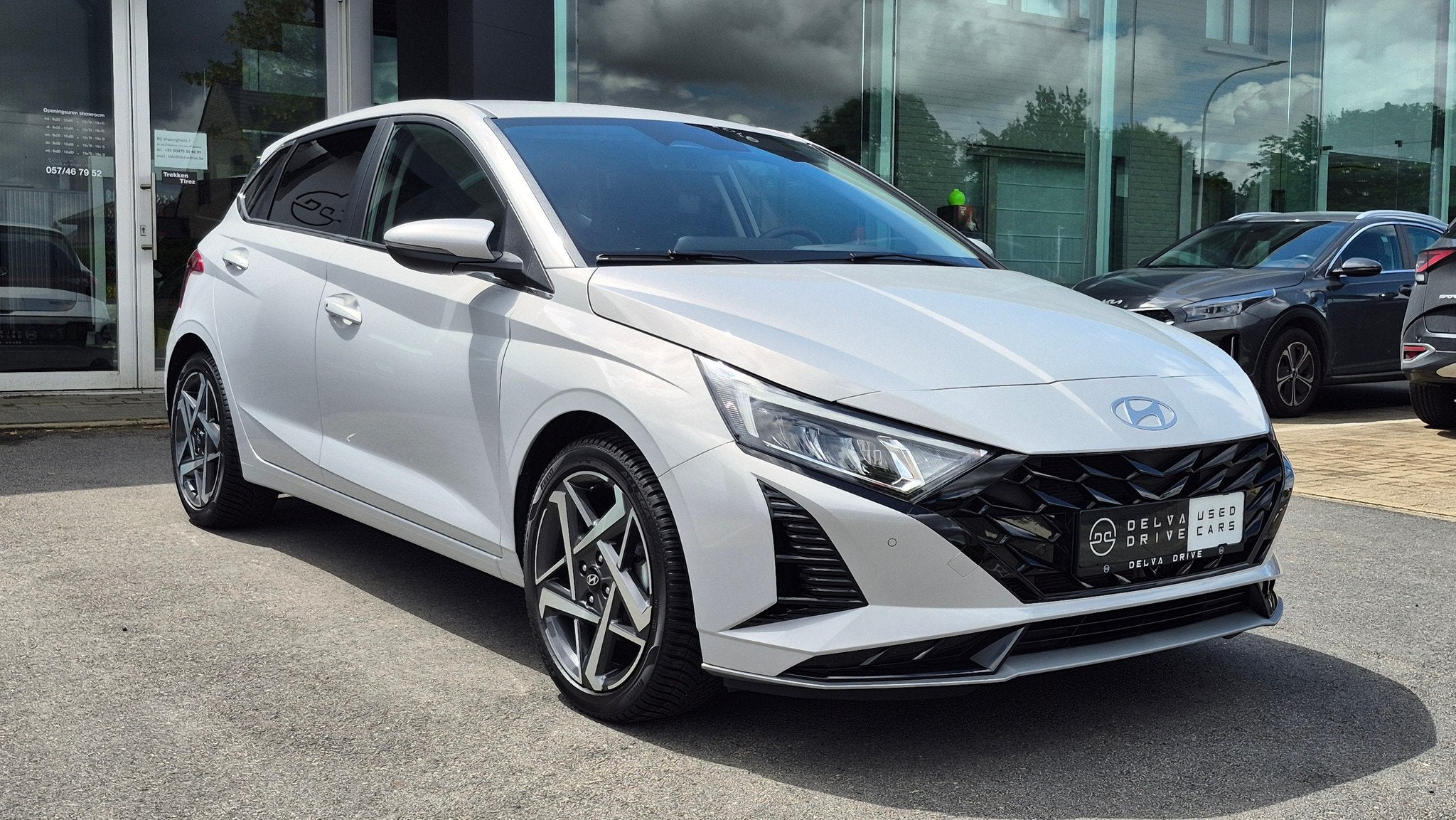 Hyundai i20 1.0 TGDI Trend Line  automaat, Auto's, Hyundai, Stof, Gebruikt, Bedrijf, 5 zetels