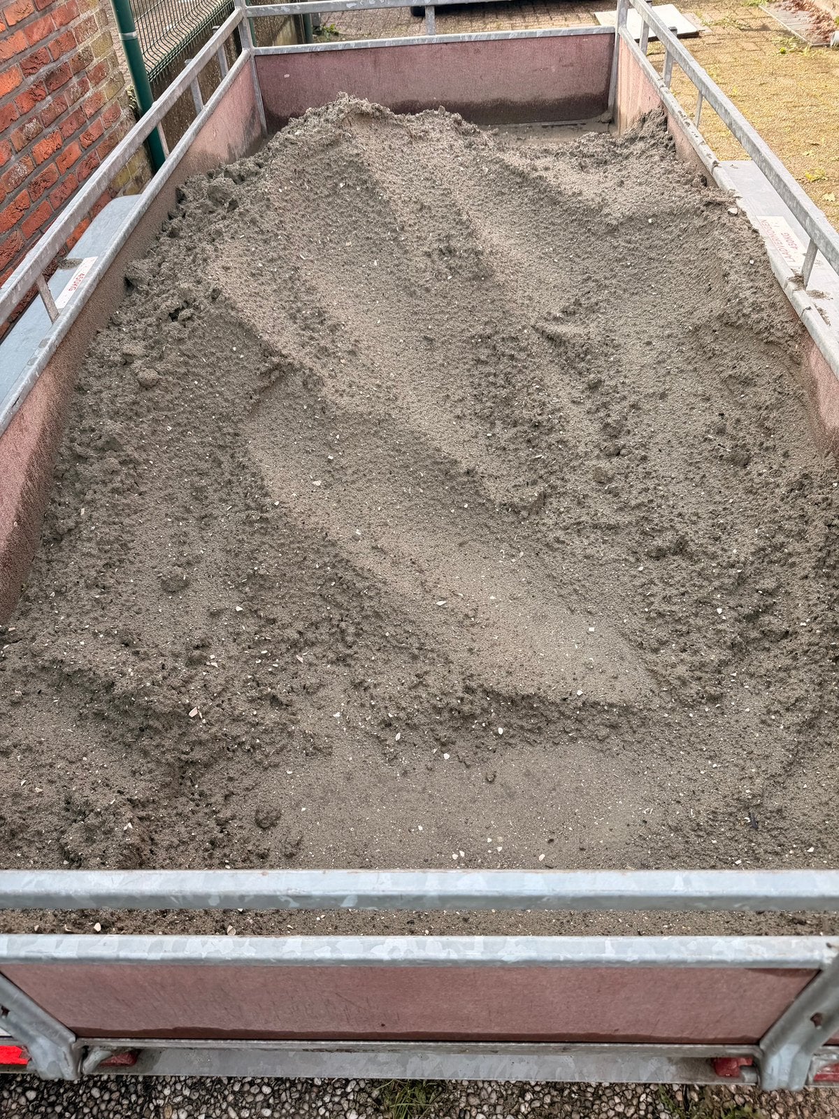 Zand, Ophalen, Zo goed als nieuw