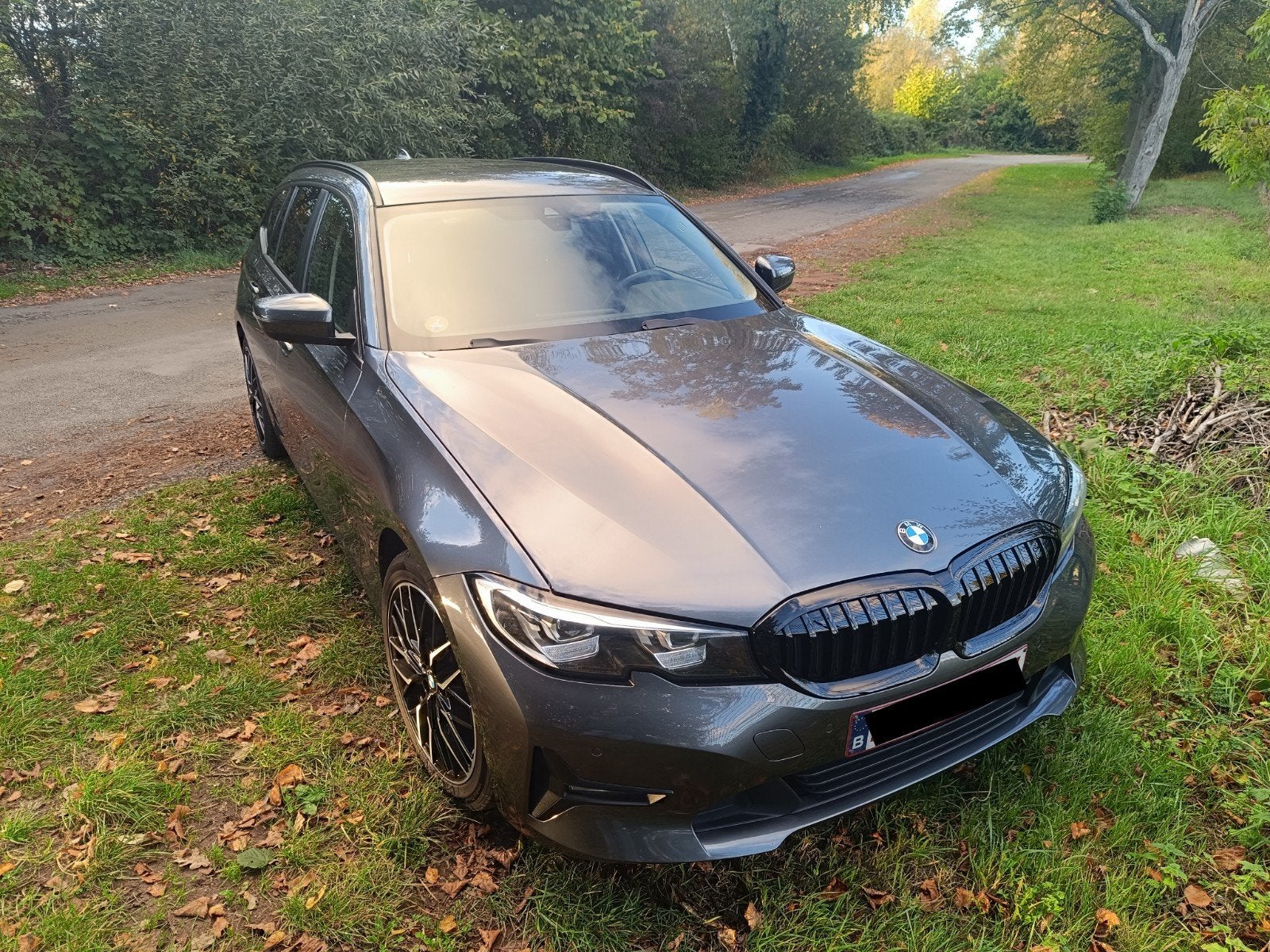 BMW 318d break, 100 kW, Argent ou Gris, Achat, 1800 kg