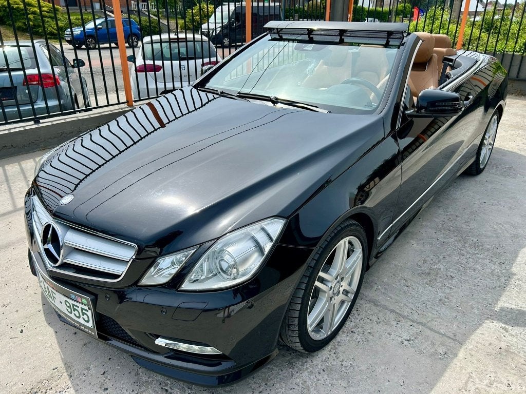 Mercedes e220 cdi cabriolet pack amg automatische transmiss, Auto's, Mercedes-Benz, Automaat, Achterwielaandrijving, 139 g/km