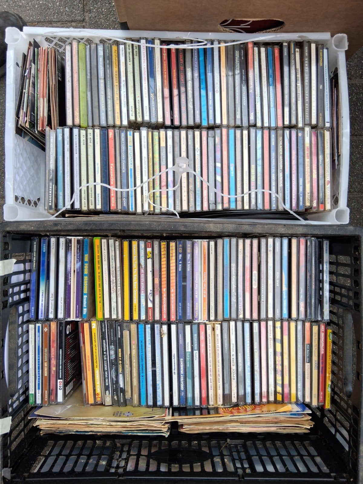 +125cd's, de hele bak voor 10€, Cd's en Dvd's, Cd's | Pop, Ophalen of Verzenden, 2000 - 2009, Gebruikt