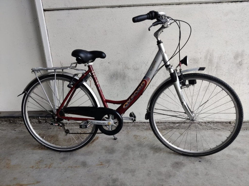 Damesfiets Oxford/ Aluminium, Fietsen en Brommers, Gebruikt, Velgrem, 47 tot 50 cm, Versnellingen