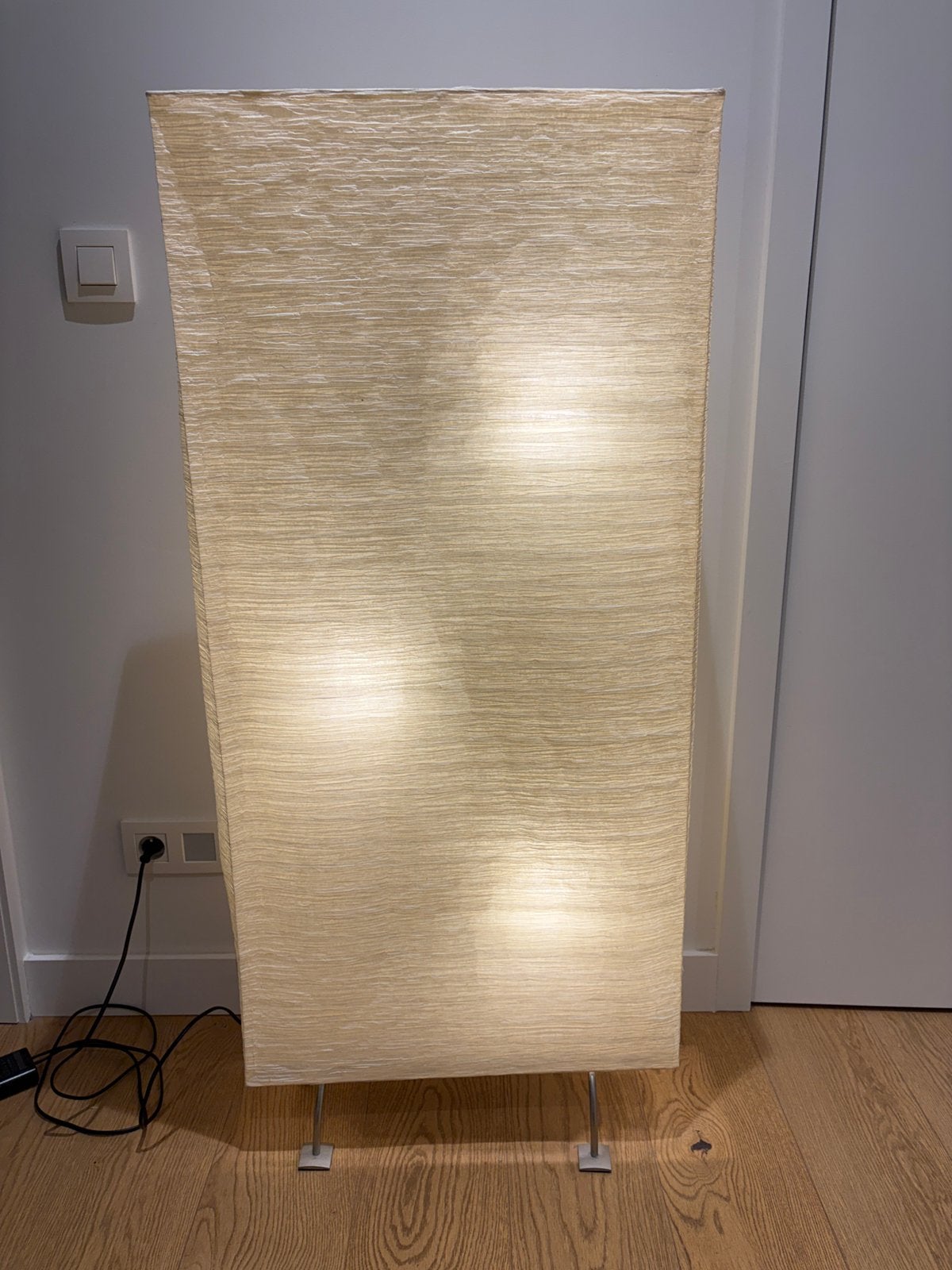Lampadaire IKEA ORGEL — lampe design blanche, Enlèvement, Comme neuf