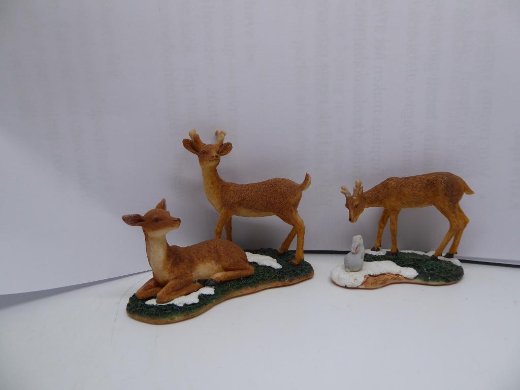 Ensemble de cerfs Luville avec lapin 600301, Enlèvement ou Envoi, Comme neuf