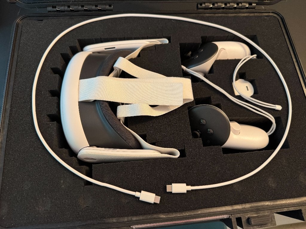 Meta Quest 3 512GB, Games en Spelcomputers, Virtual Reality, Ophalen, Zo goed als nieuw, VR-bril, Overige platformen