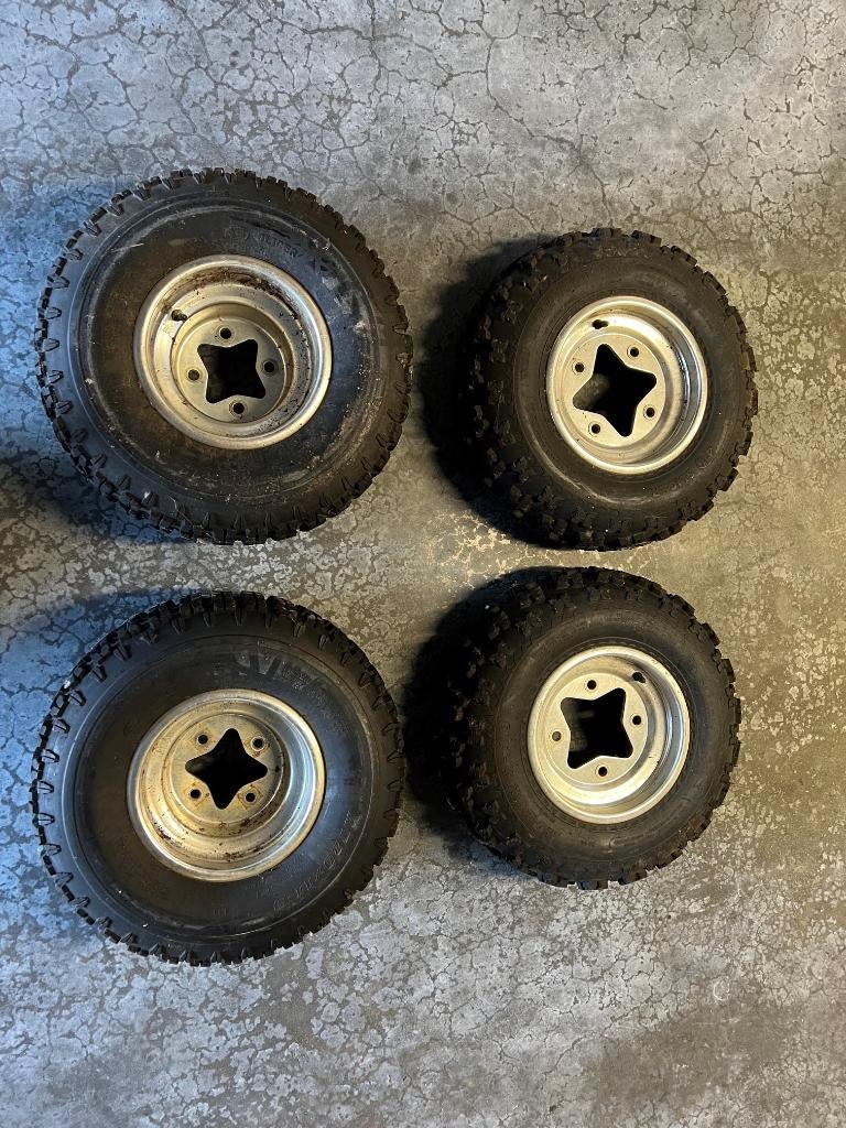 Crossbanden met velg, Ophalen