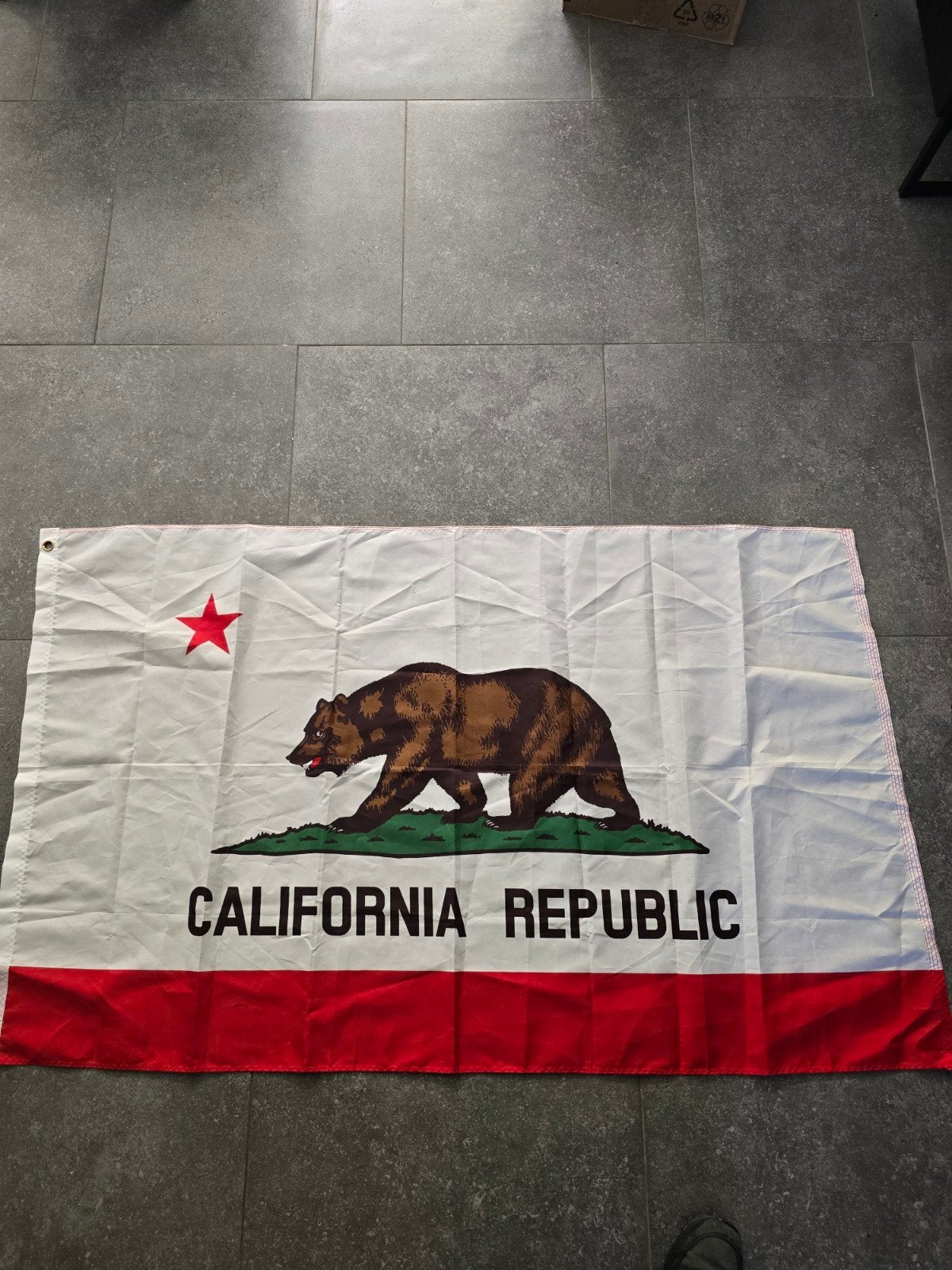 Grote vlag van de Republiek Californië 150 x 90 cm — Califor, Ophalen of Verzenden