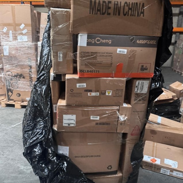 67 palettes mélangées, vente en gros de restes électroniques, Enlèvement, Neuf