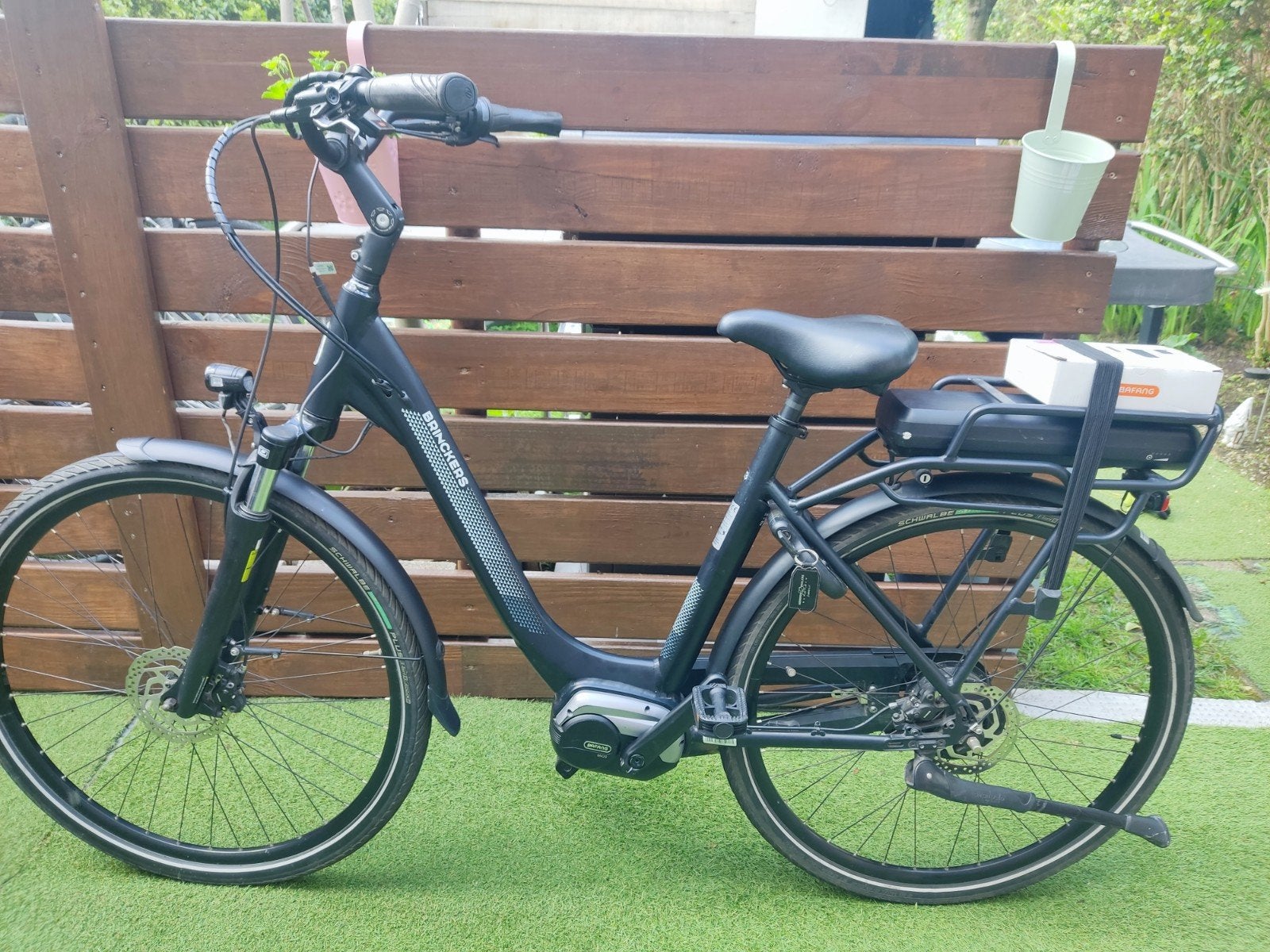 ZEER NETTE E-BIKE BRINCKERS DSMENFIETS, MAAT 53, Fietsen en Brommers, Elektrische fietsen, Ophalen of Verzenden, Brinckers