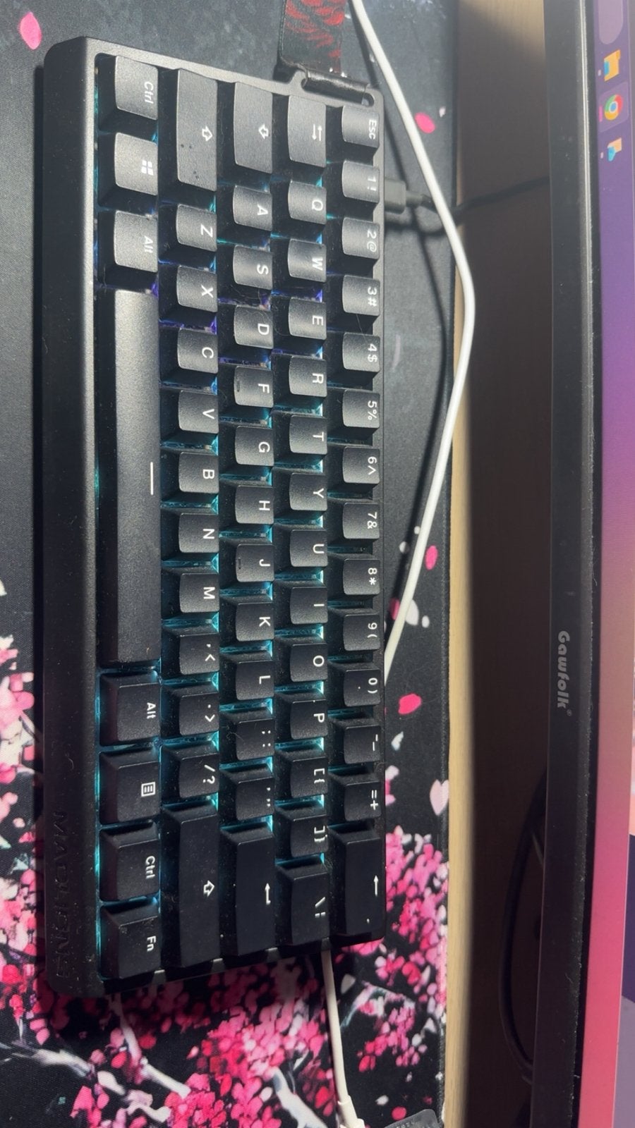 Clavier MAD60 HE, Computers en Software, Toetsenborden, Ophalen, Qwerty, Zo goed als nieuw