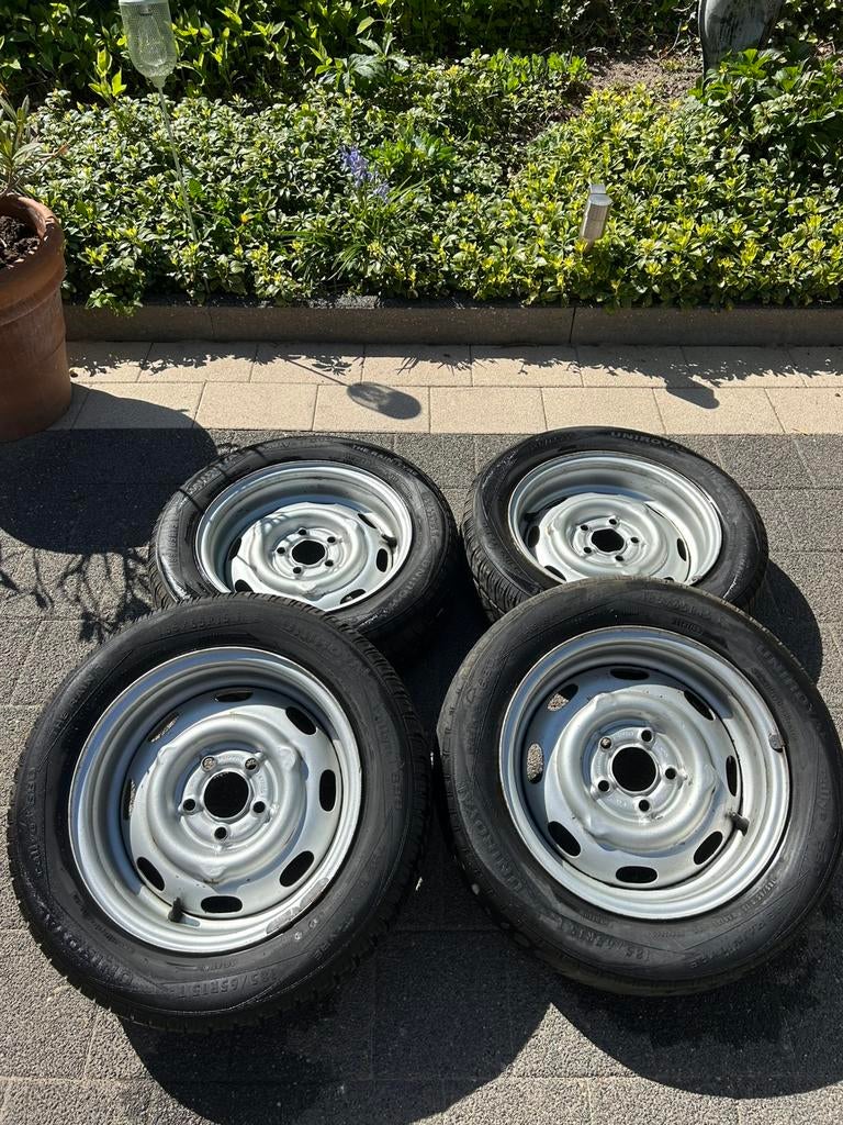 Originele volvo velgen 164 , 140 , P1800 5x108, Ophalen, 15 inch, Velg(en)