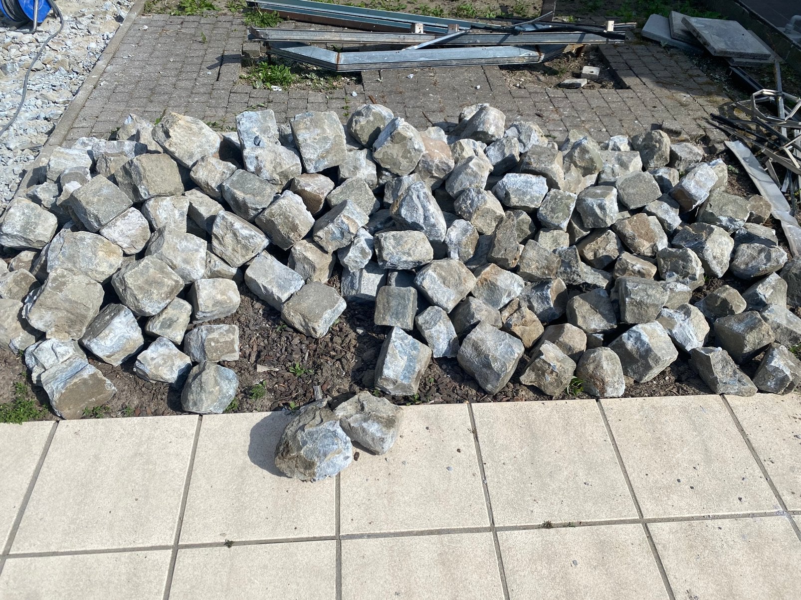 Kasseistenen, Tuin en Terras, Ophalen, Gebruikt