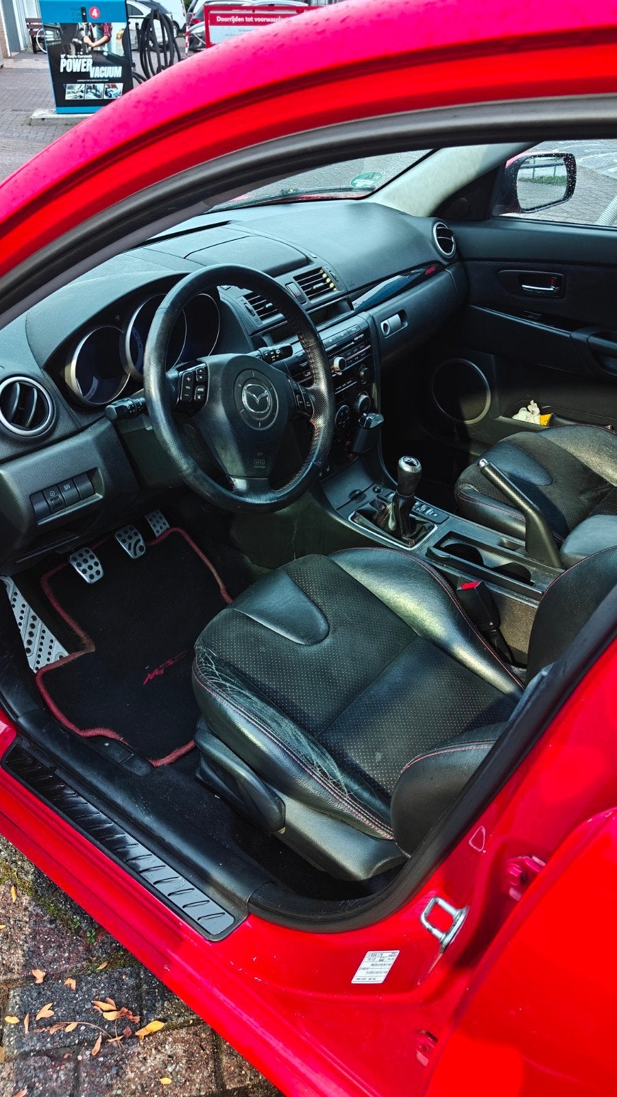 mazda 3 mps BK 300PK, Auto's, Voorwielaandrijving, Zwart, Handgeschakeld, 5 deurs