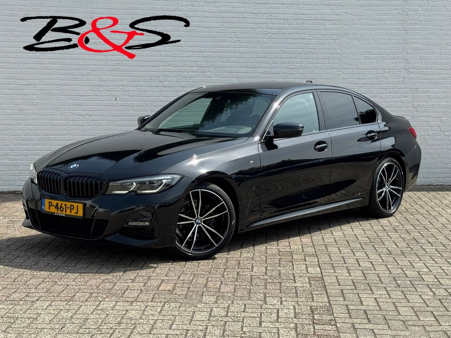 BMW 318 3-serie 318i Business Edition M-Sport Full Led Carpl, Auto's, BMW, Automaat, Zwart, Zwart, Bedrijf