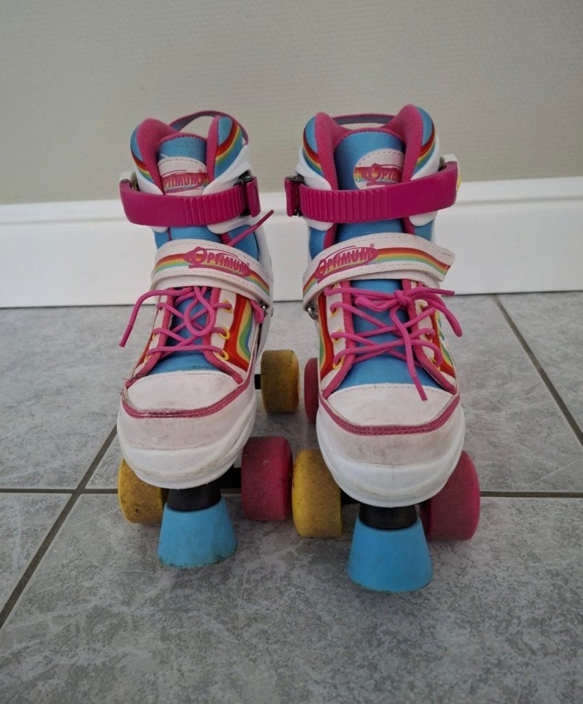 Rolschaatsen maat 32-35, Kinderen en Baby's, Ophalen, Verstelbaar, Gebruikt, Kinderen