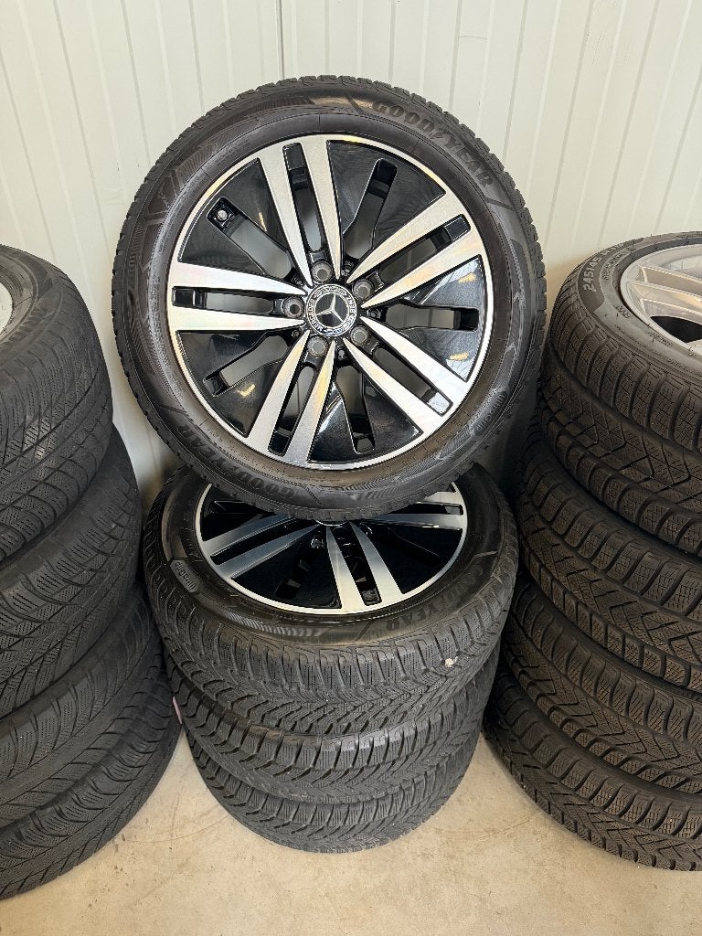 Mercedes OEM 17duims alu velgen/TPMS/ET 44 6,5Jx17/, Auto-onderdelen, Ophalen, Gebruikt, Velg(en), 17 inch