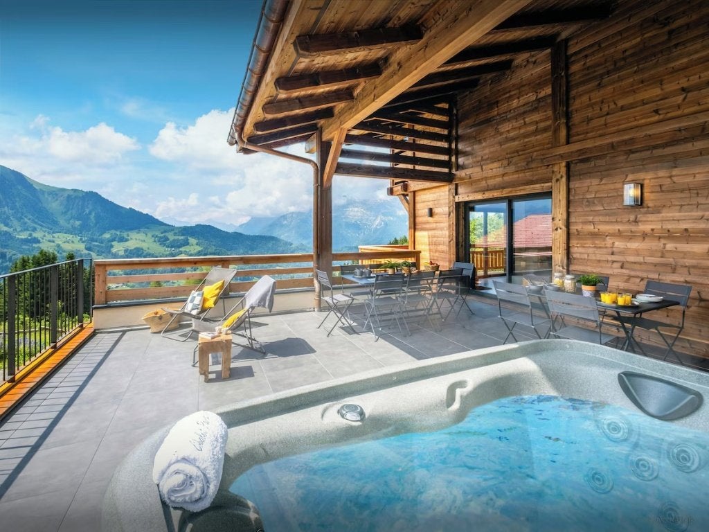Chalet à Manigod 12P-5chambr, Propriétaire, Lac ou rivière, Campagne, Jardin