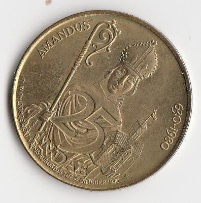 25 Gandae - Gand (Amandus 630-1980)., Enlèvement