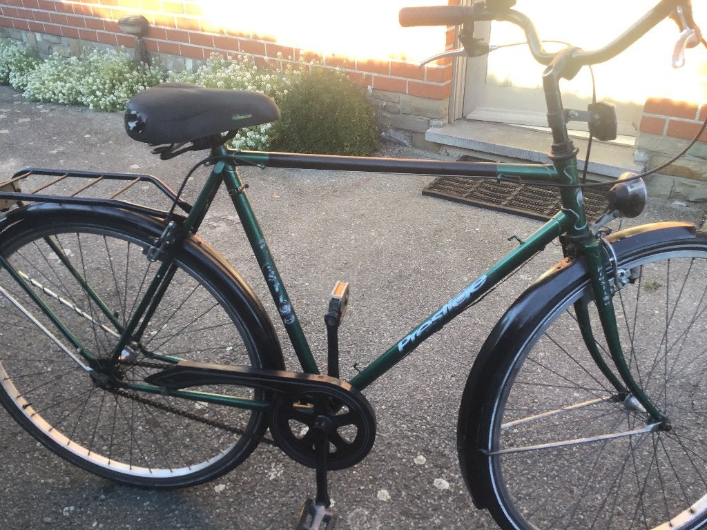 Herenfiets, Gebruikt, Velgrem, 57 tot 61 cm, Ophalen