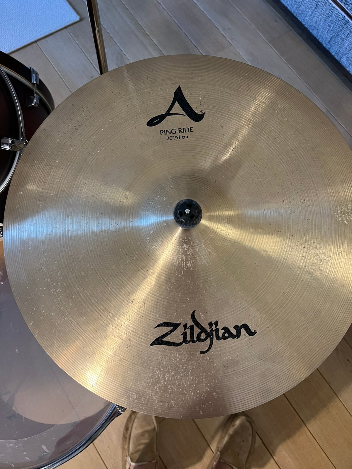Ping Ride 20” Zildjian, Muziek en Instrumenten, Drumstellen en Slagwerk, Ophalen of Verzenden, Zo goed als nieuw