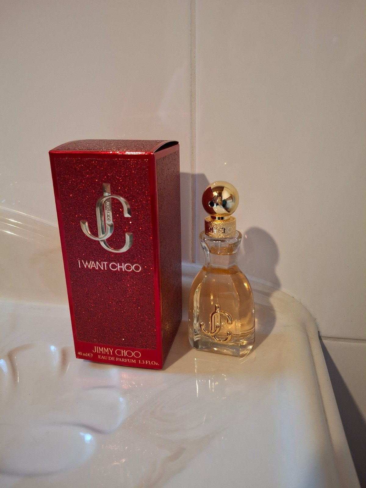 Parfum Jimmy Choo - I want Choo, Ophalen, Zo goed als nieuw, Parfumfles, Gevuld