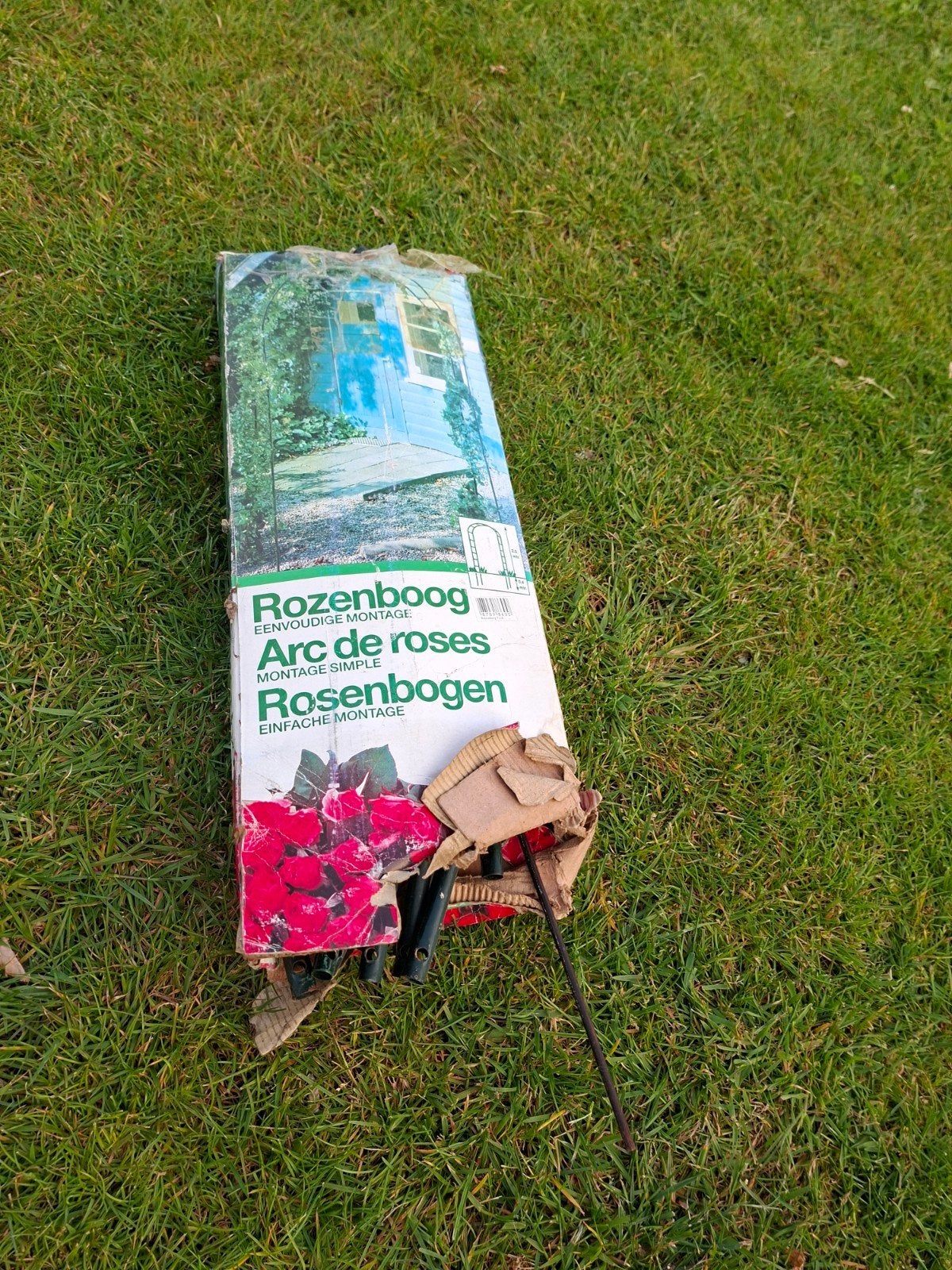 Rozenboog, Ophalen