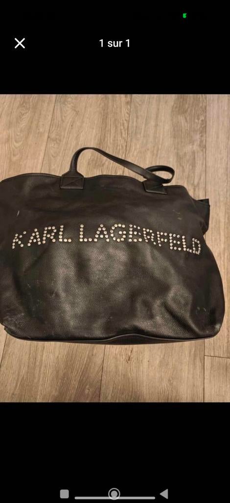 Sac lagerfield, Enlèvement