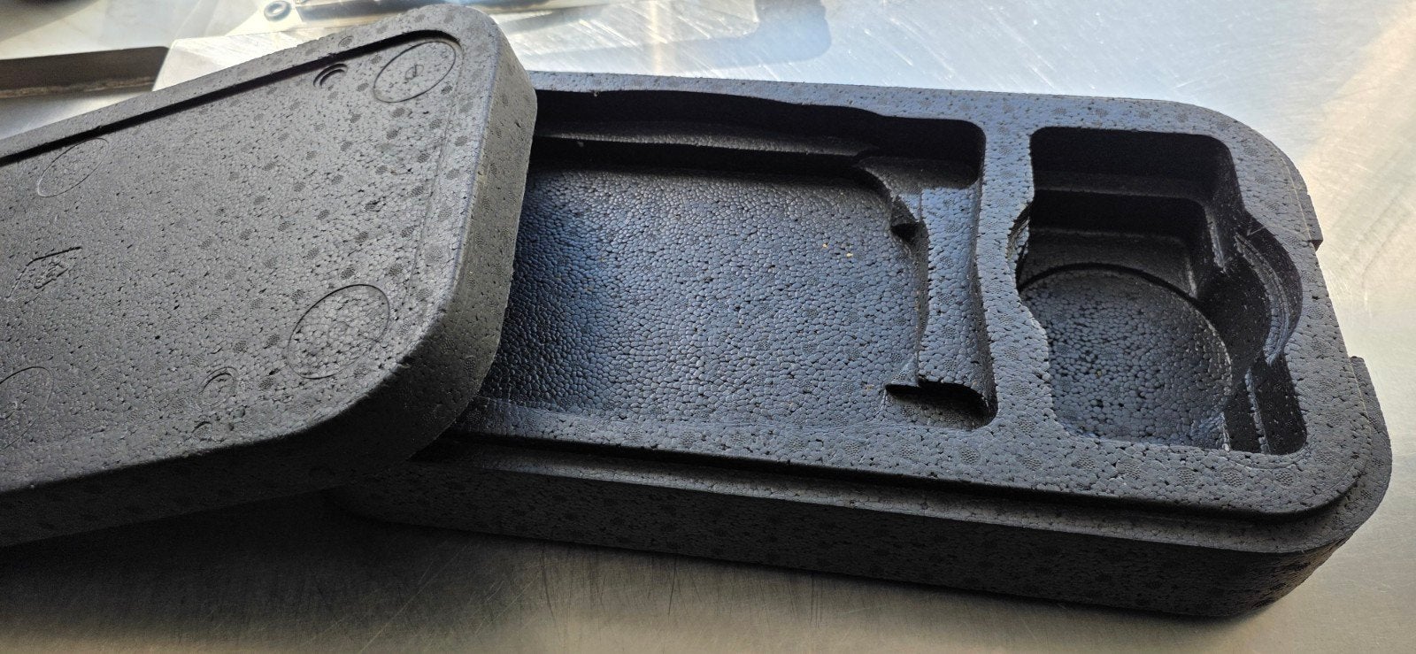 Thermobox, soep en hoofdschotel, Ophalen