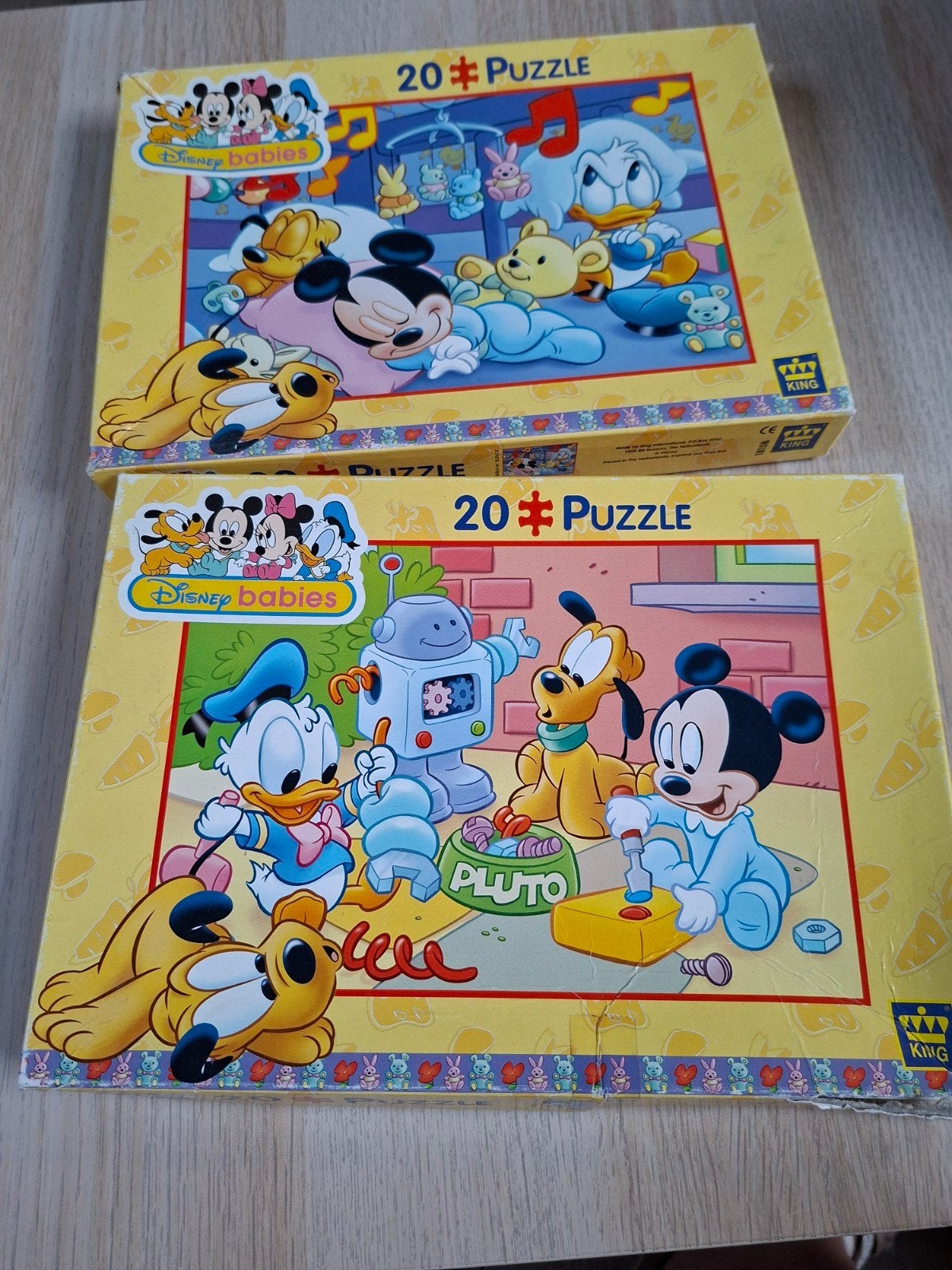 2 puzzles Disney, Enlèvement
