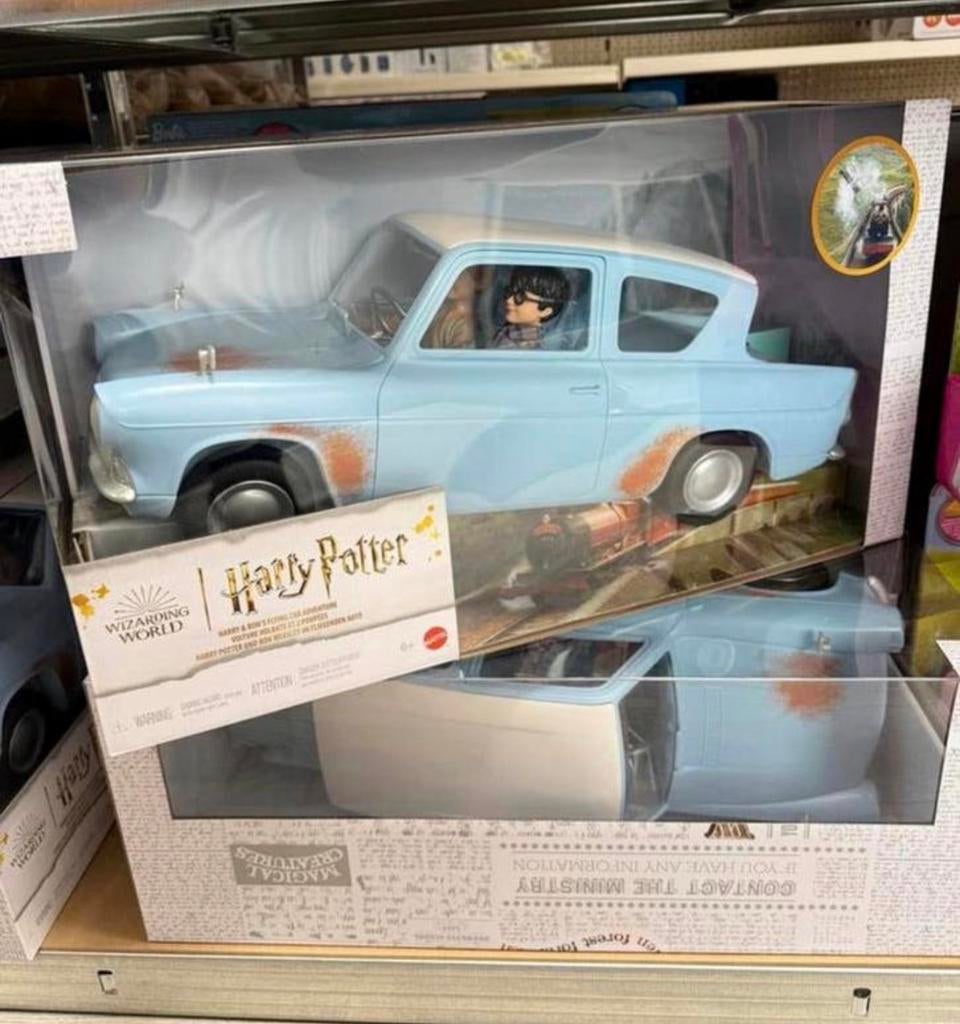 Harry Potter & Ron Flying Car Adventure Vliegende auto NIEUW, Ophalen of Verzenden, Nieuw, Actiefiguurtje