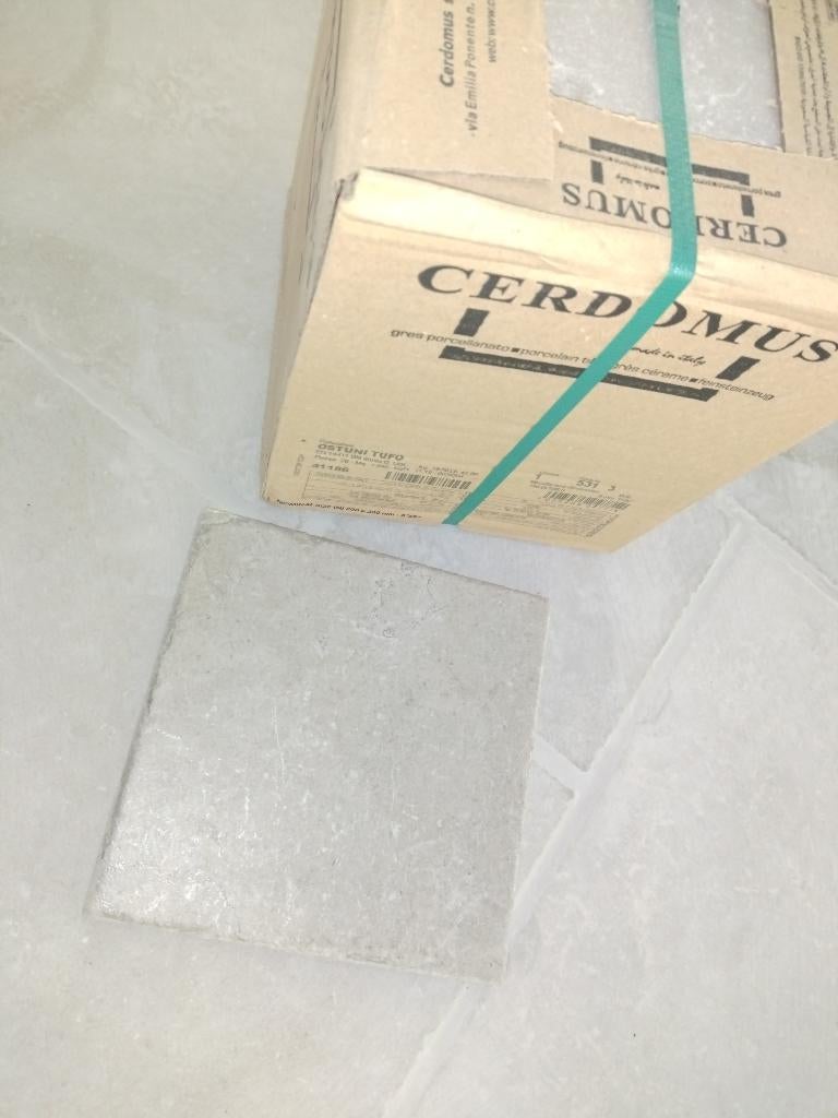vloertegels Cerdomus Effeto P. di Ostuni Tufo, Ophalen, Keramiek, Nieuw, 10 m² of meer