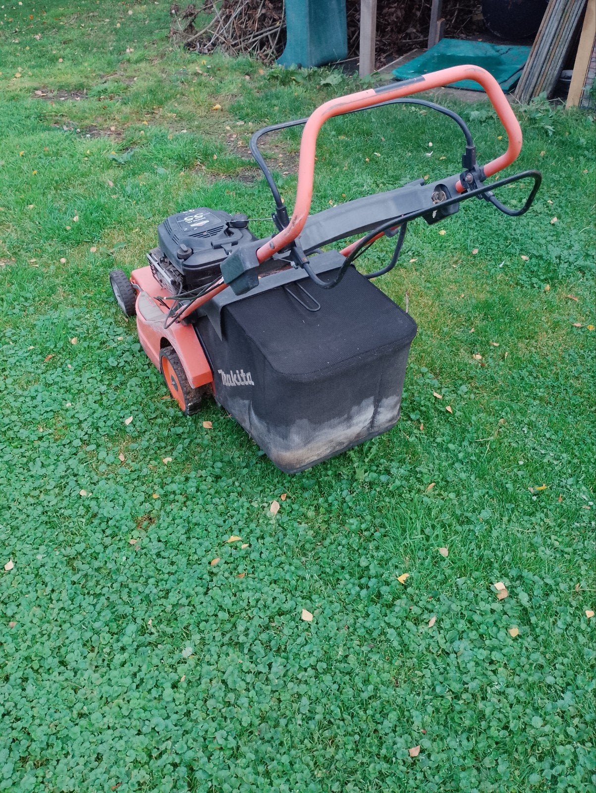 Benzine Grasmachine, Tuin en Terras, Ophalen, Gebruikt, Elektrische starter, Makita