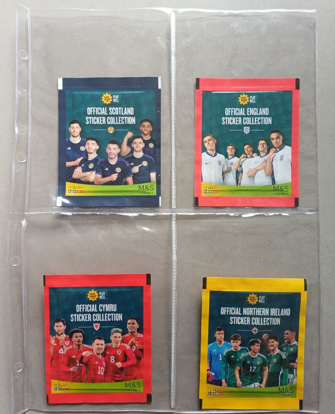 Panini Euro 2024 M & S packets (Marks and Spencer), Enlèvement ou Envoi