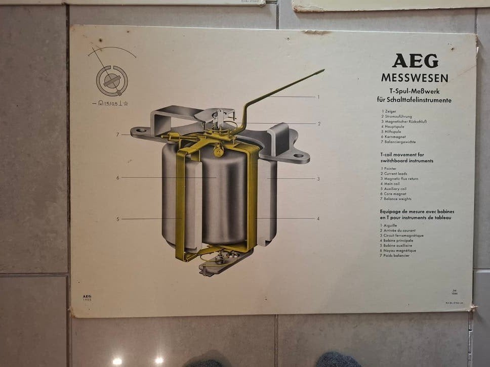 Schoolplaten AEG, Ophalen
