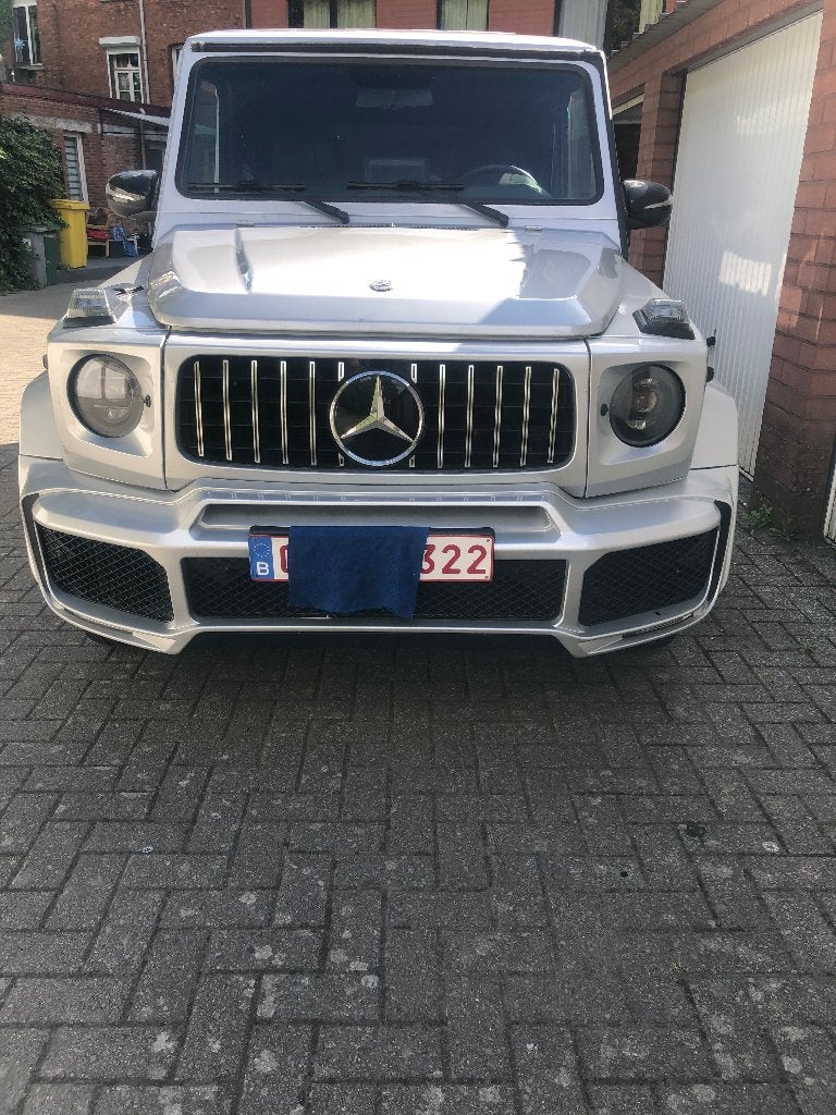 Mercedes g klasse 350TD, Autos, Cuir, Argent ou Gris, Achat, Noir