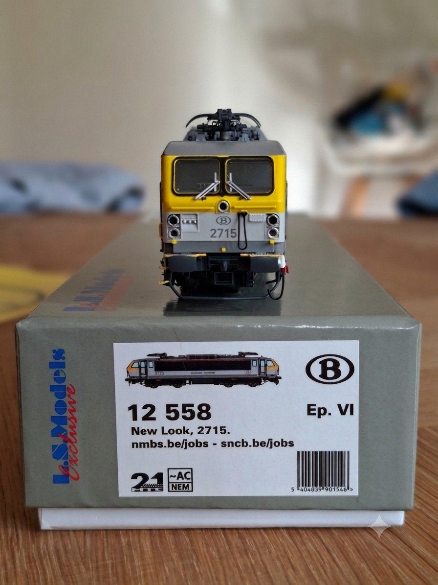 LS models 2715 NMBS SNCB - AC digitaal, Envoi
