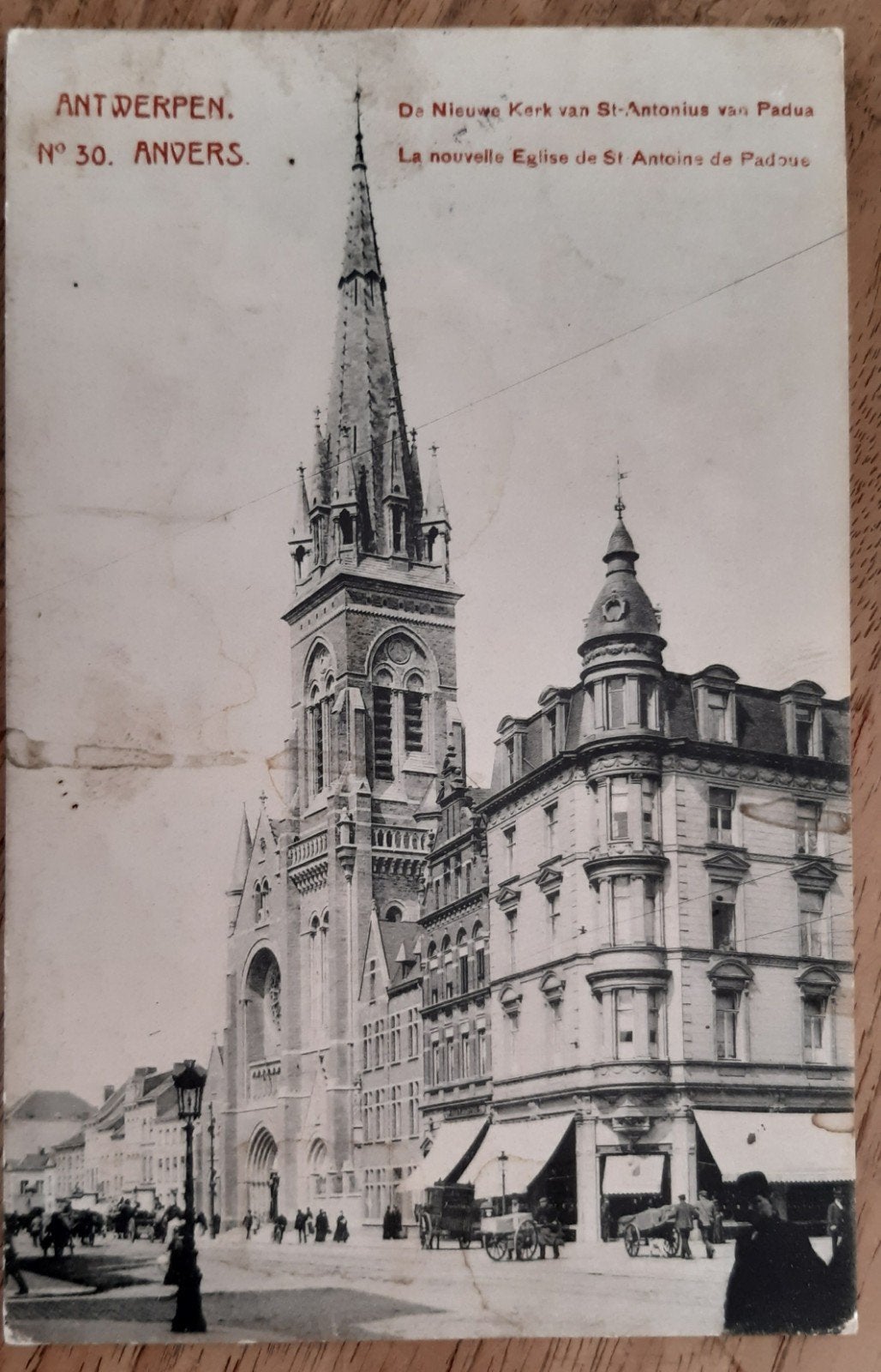 Anvers ANVERS EGLISE PADOUA MARCHÉ ÉQUESTRE, Enlèvement ou Envoi, Anvers