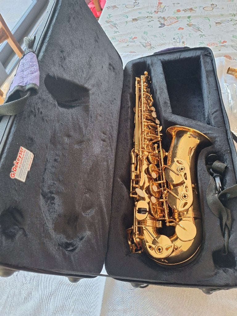 altsaxofoon SML Paris A420-II, Ophalen, Zo goed als nieuw, Alt, Met koffer