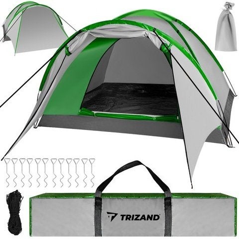 Nevada 4-Persoons Tent – Waterdicht – 320x200 cm – Nieuw, Caravans en Kamperen, Ophalen, Zo goed als nieuw, Tot en met 4