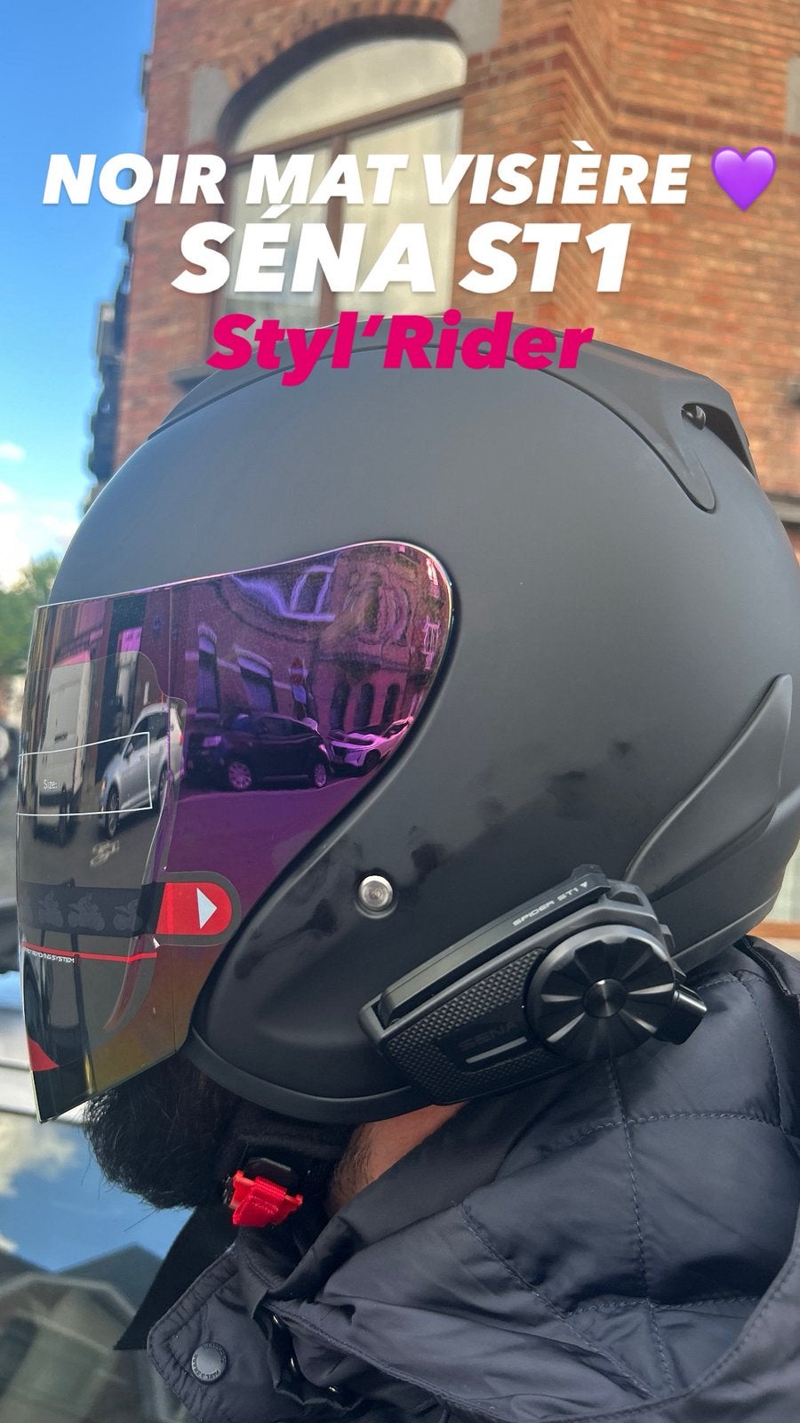 Casque arai 160€ neuf avec etuie jamais porte visiere dispo, Motos, Enlèvement, S, Arai