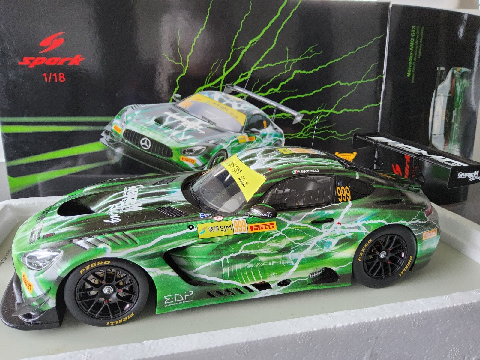 Mercedes AMG GT3., Ophalen of Verzenden