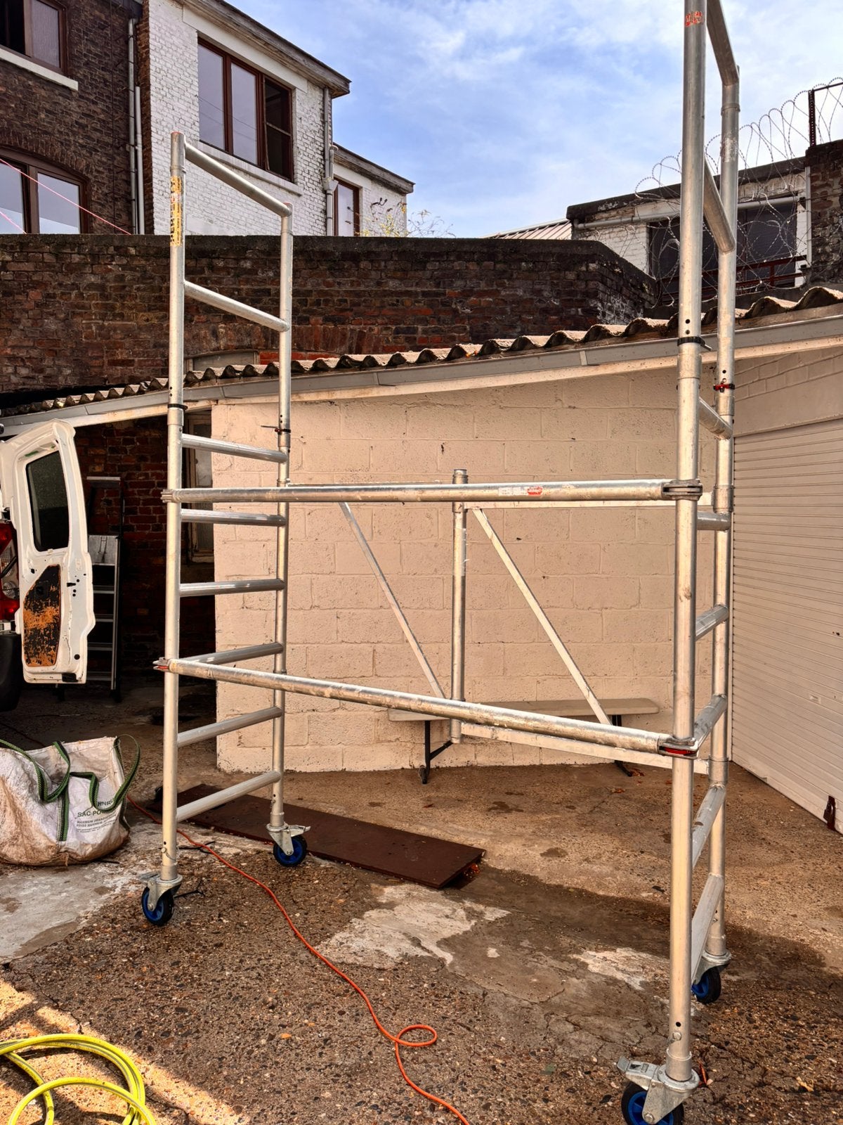 ALTREX aluminium pro type RS5 rolsteiger, Ophalen, Gebruikt, Rolsteiger of Kamersteiger, 2 tot 5 meter
